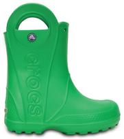 crocs batai - Crocs Kids' Handle It Rain Boot Žalia (Grass Green) 30-31 - 2 nuotrauka