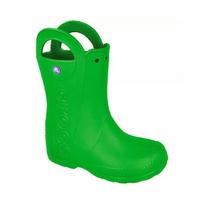 crocs batai - Crocs Kids' Handle It Rain Boot Žalia (Grass Green) 30-31 - 3 nuotrauka