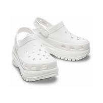 crocs balti - Crocs Mega Crush Clog White 37/38 - 1 nuotrauka