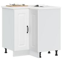 Kalmar Virtuvės kampinė spintelė, balta (White)