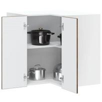 vidaXL Virtuvės sieninė kampinė spintelė Lucca, Rūkyto ąžuolo (Smoked Oak)