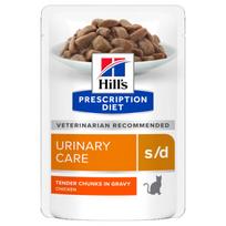 Hill's Prescription Diet S/D Urinary Care su vištiena 1.020 kg (12 x 85 g)