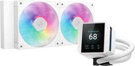 deepcool cooler white - DeepCool Mystique 240 ARGB Baltas (White) - 1 nuotrauka