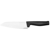 peilis - Fiskars Hard Edge vidutinis virėjo peilis, 17 cm, juodas (Black) - 1 nuotrauka