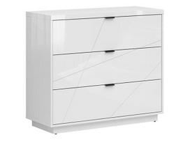 BRW Komoda Forn KOM3S, balta (White)