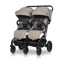 vezimeliai dvynukams - Vežimėlis dvynukams Easy Go Echo, Savana beige - 1 nuotrauka