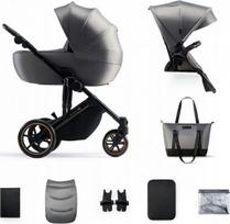 Universalus vežimėlis KinderKraft Prime 2, pilkas (Grey)