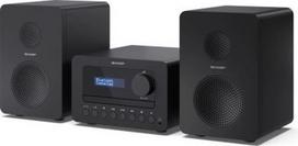 cd radijo imtuvai - Sharp XL-B514(BK) TOKYO FM Hi-Fi mikro sistema, Juodas (Black) - 1 nuotrauka