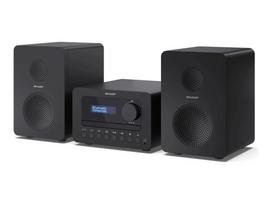 cd radijo imtuvai - Sharp XL-B514(BK) TOKYO FM Hi-Fi mikro sistema, Juodas (Black) - 3 nuotrauka