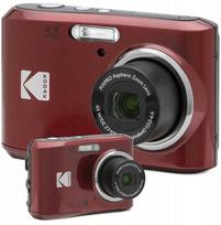 fotoaparatas kodak - Kodak Pixpro FZ45 Red (Raudonas) - 2 nuotrauka