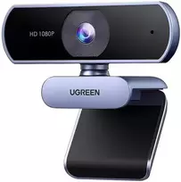 mikrofona kamera - Ugreen CM678 USB HD internetinė kamera – Pilka (Gray) - 2 nuotrauka