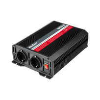 inverteris itampos keitiklis - KEMOT URZ3169 12V/230V 1000W Inverteris su 2 F tipo lizdais - 2 nuotrauka