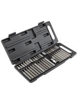 torx atsuktuvu rinkinys - Top Tools Spline, Torx, šešiakampiai atsuktuvo antgalių rinkinys 40 vnt. (TOP-39D377) - 1 nuotrauka