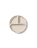 lekste - BABYONO silikoninė neslystanti lėkštė, kreminė (Cream), 1 vnt. - 1 nuotrauka