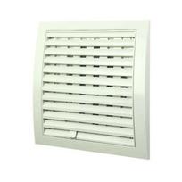 EUROPLAST ND12R, ventiliacijos grotelės, D125, baltos (White)
