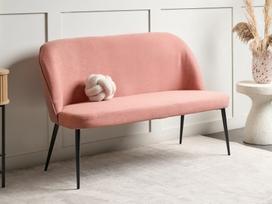 prieskambario baldai - Beliani Minkštasuolis OSBY 518624, rožinis (Pink) - 2 nuotrauka