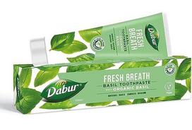 dantu pasta dabur - DABUR HERBAL BASIL dantų pasta, 100 ml - 1 nuotrauka