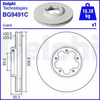 Stabdžių diskas DELPHI BG9491C