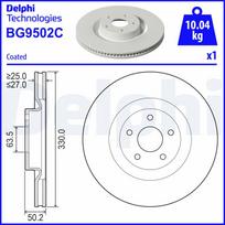 Stabdžių diskas DELPHI BG9502C