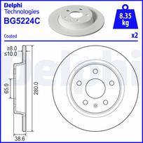 Stabdžių diskas DELPHI BG5224C