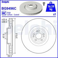 Stabdžių diskas DELPHI BG9496C