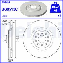 Stabdžių diskas DELPHI BG9513C
