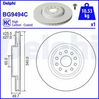 Stabdžių diskas DELPHI BG9494C