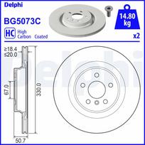 Stabdžių diskas DELPHI BG5073C