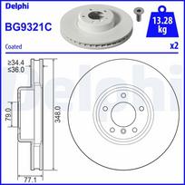 Stabdžių diskas DELPHI BG9321C