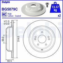 Stabdžių diskas DELPHI BG5079C