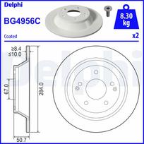Stabdžių diskas DELPHI BG4956C