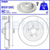 Stabdžių diskas DELPHI BG5126C