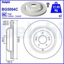 Stabdžių diskas DELPHI BG5084C