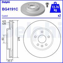 Stabdžių diskas DELPHI BG4191C