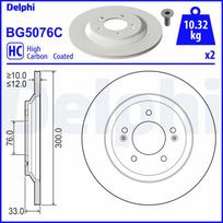 Stabdžių diskas DELPHI BG5076C