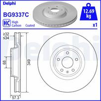 Stabdžių diskas DELPHI BG9337C