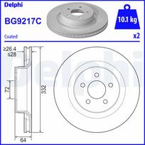 Stabdžių diskas DELPHI BG9217C
