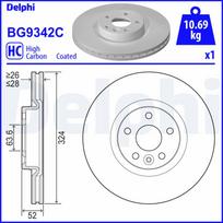 Stabdžių diskas DELPHI BG9342C