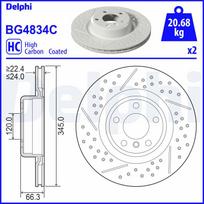 Stabdžių diskas DELPHI BG4834C