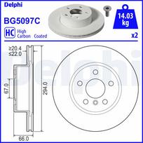 Stabdžių diskas DELPHI BG5097C