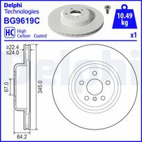 Stabdžių diskas DELPHI BG9619C
