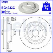 Stabdžių diskas DELPHI BG4933C