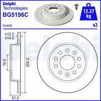 Stabdžių diskas DELPHI BG5196C