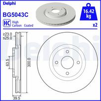 Stabdžių diskas DELPHI BG5043C