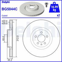 Stabdžių diskas DELPHI BG5044C