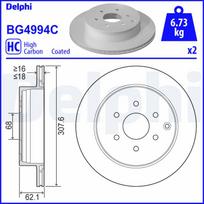 Stabdžių diskas DELPHI BG4994C