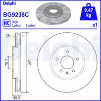 Stabdžių diskas DELPHI BG9238C