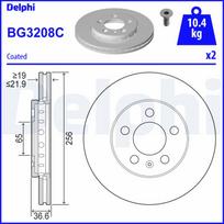 Stabdžių diskas DELPHI BG3208C