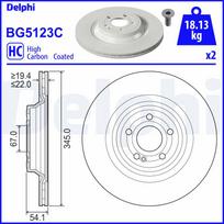 Stabdžių diskas DELPHI BG5123C