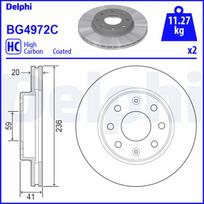 Stabdžių diskas DELPHI BG4972C